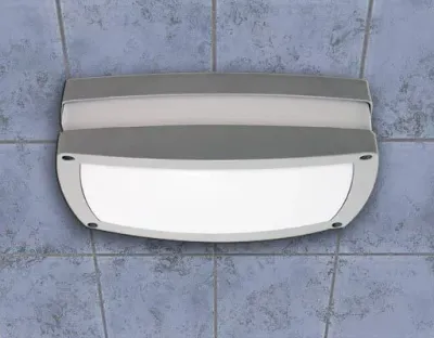 10W LED Wand/Deckenleuchte anthrazit rechteckig Warm Weiß  / 2700-3200K 450lm 230VAC IP54 120Grad — Bild 2
