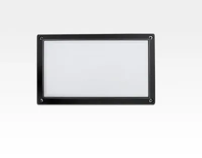 5W LED Wand/Deckenleuchte anthrazit rechteckig Warm Weiß / 2700-3200K 225lm 230VAC IP54 120Grad -Ausstellungsstück mit kleinen Schönheitsfehler — Bild 5