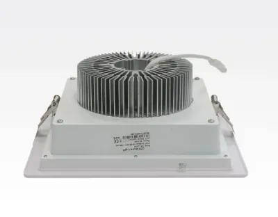 36W LED Einbau Downlight weiß quadratisch dimmbar Warm Weiß / 2700-3200K 3600lm 230VAC IP43 120Grad — Bild 4