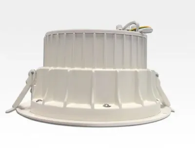 8W LED Einbau Downlight weiß rund Neutral Weiß / 4000-4500K 480lm 230VAC IP44 120Grad — Bild 2