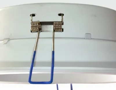 9W LED Einbau Downlight weiß rund Warm Weiß / 2700-3200K 585lm 230VAC IP40 120Grad — Bild 4