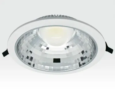 15W LED Einbau Downlight weiß rund Warm Weiß / 2700-3200K 975lm 230VAC IP40 120Grad
