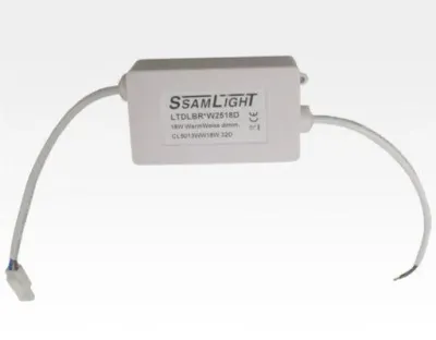 18W LED Paneel silber rund Neutral Weiss dimmbar / D225mm 230VAC — Bild 2