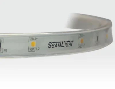 2,4W/m LED Lichtband Warm Weiß Rolle 5m EasyStecker / 150lm/m 30LEDs/m IP67 24VDC — Bild 3