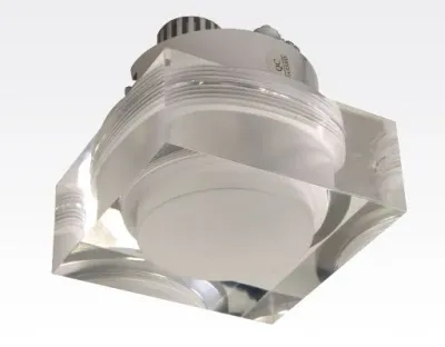 3W LED Einbau Downlight quadratisch dimmbar Warm Weiß / 2700-3200K 270lm 230VAC IP44 110Grad — Bild 2