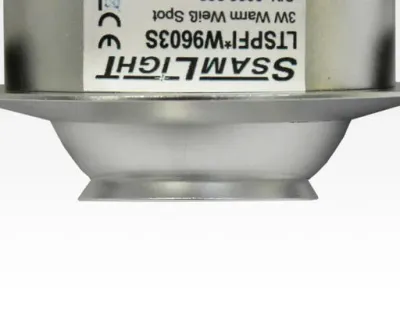 5W LED Fokus Einbauspot silber rund Neutral Weiß / 4000K 310lm 230VAC 16-39Grad -Ausstellungsstück mit kleinen Schönheitsfehler — Bild 3