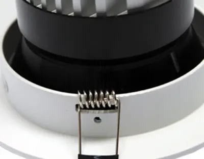 7W LED Einbau Spotleuchte weiß rund Warm Weiß / 2700-3200K 455lm 230VAC IP40 120Grad — Bild 5