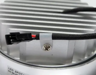 12W LED Einbau Spotleuchte silber rund Warm Weiß / 2700-3200K 780lm 230VAC IP40 120Grad — Bild 4