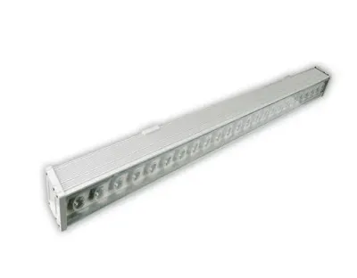 24W IP65 LED Wall Washer Fassadenstrahler RGB / 24VDC 1000mm 120° dimmbar - Achtung!! 4 Blaue LED's funktionieren nicht
