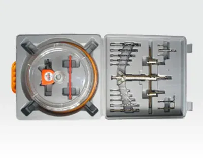Lochschneide Aufsatz 40 bis 200mm für Bohrmaschine / im Koffer mit Zubehör — Bild 2