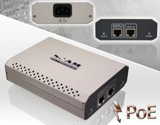 PoE Netzteil 48VDC/1A für Schutzgehäuse VIWGTP*IP3000  / für PoE IP Kameras & Heizung