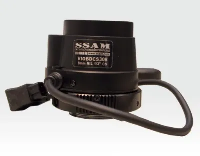 1/3" Objektiv   8 mm DC Auto Iris